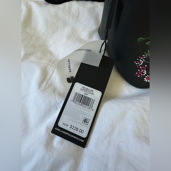 Karl Lagerfeld Paris Penelope Dome Satchel - Picture 6 of 10